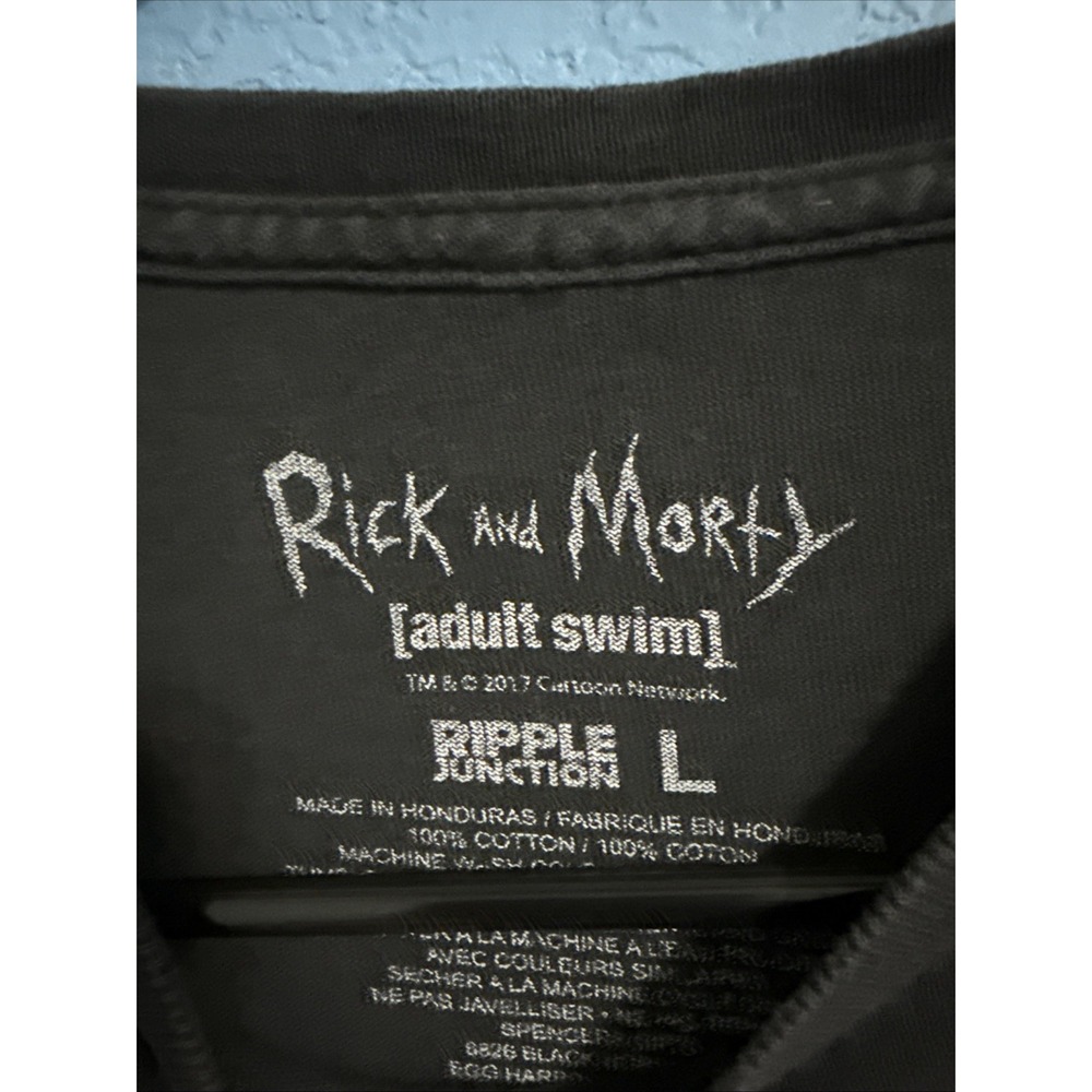 Rick And Morty Adult Swim Short Sleeve T-Shirt Adult Large - Picture 2 of 3